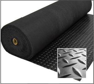 Diamond Plate Roll Rubber Matting