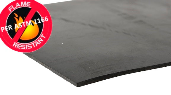 FLAME/FIRE RESISTANT RUBBER
