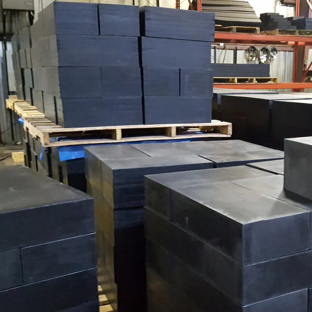 BALLISTIC RUBBER BLOCKS