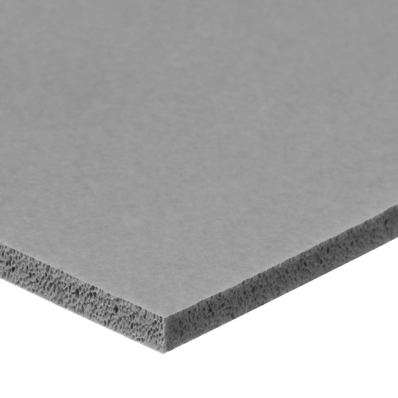 1/4" Gray 800 Silicone Foam - Medium Density - 36" Wide Roll
