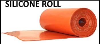 1/8"  THICK SILICONE RUBBER ROLL