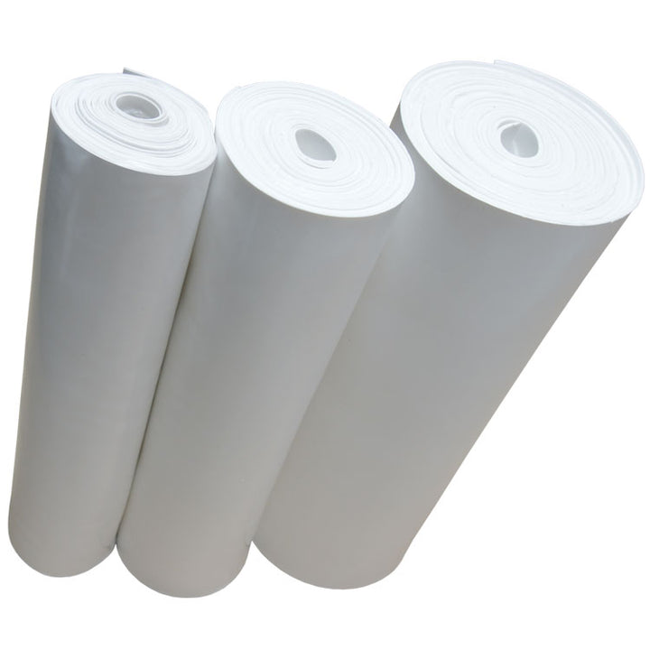 FDA WHITE NEOPRENE RUBBER ROLL