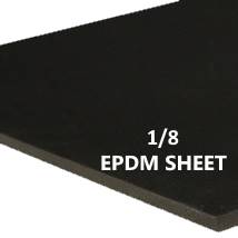 1/8" THICK EPDM RUBBER SHEET - The Rubber Sheet Roll Store