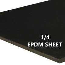 1/4" THICK EPDM RUBBER SHEET - The Rubber Sheet Roll Store