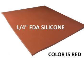 1/4 fda silicone sheet