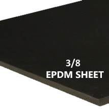 3/8" THICK EPDM RUBBER SHEET - The Rubber Sheet Roll Store
