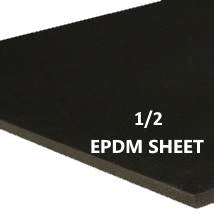 1/2" THICK EPDM RUBBER SHEETS - The Rubber Sheet Roll Store